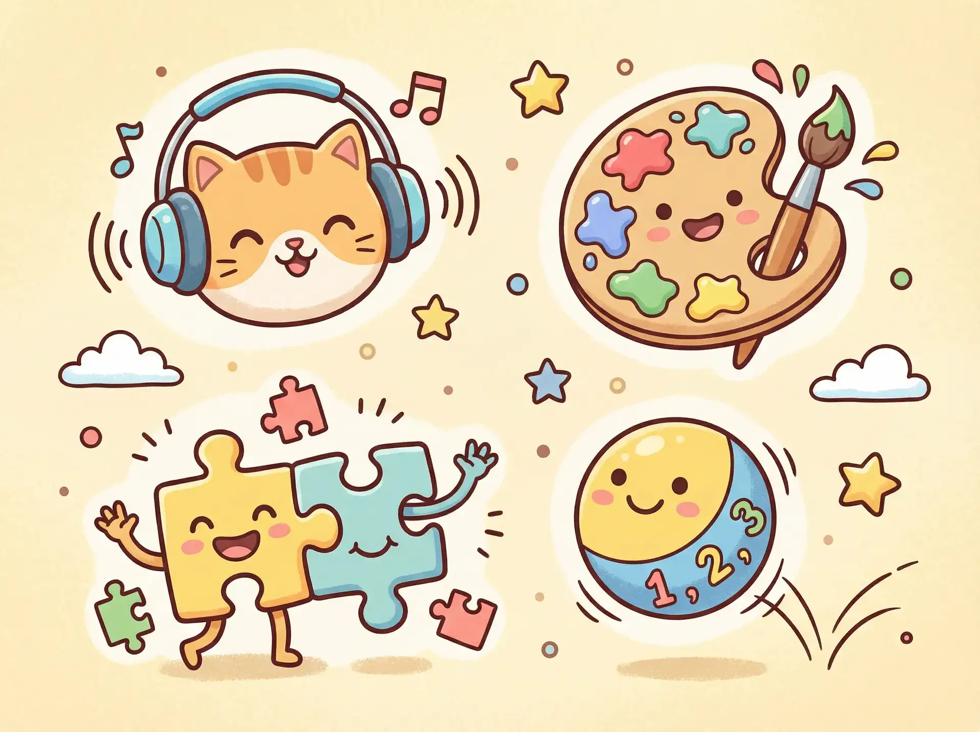 小朋友的手工作品 - 星空传媒社区 益智创作